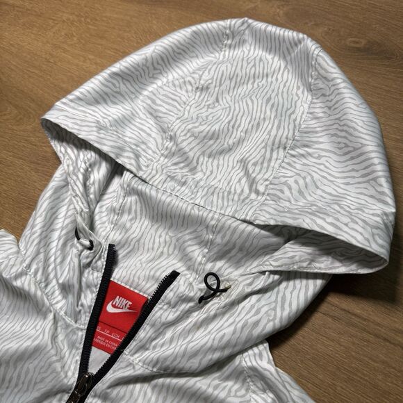 Nike Jacket Women’s Size XS Windrunner Flash Printed Zip-Up Windbreaker - Picture 4 of 10